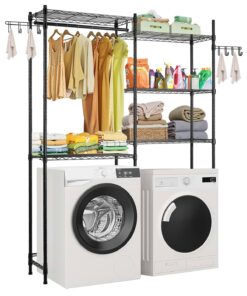 VEVOR Over Washer and Dryer Storage Rack – 5-Tier