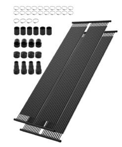 VEVOR Solar Pool Heater System 0.84 x 6.1 m with 2 Panels for Above-Ground Pools