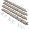 VEVOR Fake Stone Landscape Edging 1173 x 56 cm  Durable