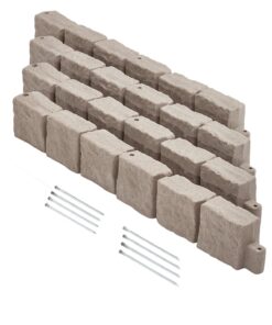 VEVOR Fake Stone Landscape Edging 119x10 cm – Durable
