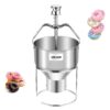 VEVOR Manual Donut Depositor  Stainless Steel Doughnut Dispenser with Hopper for Commercial and Home Use