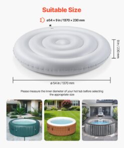 Weatherproof PVC Lid for Heat Retention