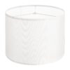 VEVOR Off White Linen Drum Lamp Shade 33x33x25 cm  Medium Round Lampshade for Table  Floor Lamps