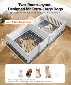 Adjustable Doors & Washable Pads