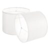 VEVOR Set of 2 Off White Drum Lamp Shades