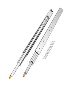 VEVOR 1 Pair 46–152 cm Heavy-Duty Soft-Close Drawer Slides