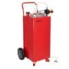 VEVOR 113L Fuel Caddy with Manual Pump  Durable Steel Gasoline  Diesel Storage Tank with 12V Electric Pump