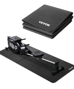 VEVOR Salokāms Skrejceliņa Paklājs 610x1730 mm – Neslīdošs PVC Paklājs Trenažieriem Paklājiem un Grīdas Aizsardzībai