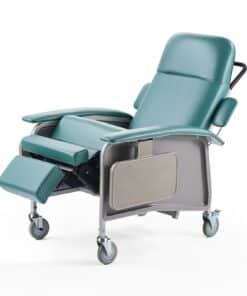 VEVOR 4-Position Medical Geri Recliner Chair with Trays