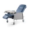 VEVOR 3 Position Medical Recliner Geri Chair with Tray  127mm Wheels