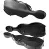 VEVOR 44 Full Size Carbon Fiber Cello Case with EVA Foam