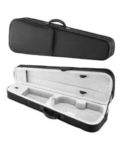 VEVOR 4/4 Full Size Violin Case – Lightweight Nylon Anti-Scratch Carrying Bag with Bow Holders & Accessory Storage