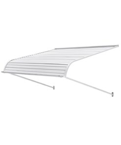 VEVOR 122x107 cm Aluminum Alloy Door & Window Awning Canopy – All-Weather Protection with Durable Frame