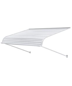 VEVOR Aluminum Alloy Window & Door Awning Canopy 152x107 cm – Weather-Resistant Front Cover for Sun