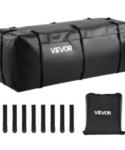 VEVOR 566L Waterproof Hitch Cargo Carrier Bag with 8 Straps