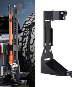 VEVOR 3mm Steel High Lift Jack Mount Bracket for Jeep Wrangler YJ/TJ/JK/JL 1986–2024