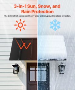 Rain & Snow Protection for Patio