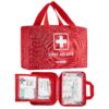 VEVOR 500 Piece Emergency First Aid Kit  Compact Survival Bag with Medical Supplies