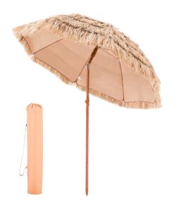 VEVOR 2m Thatched Tiki Patio Umbrella