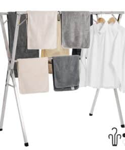 VEVOR 2-Tier Telescopic Stainless Steel Drying Rack