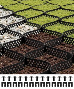 Георешетка из ПНД VEVOR 50мм 10000х3000мм для Гравийных Подъездных Путей