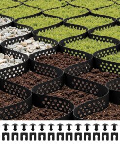 VEVOR HDPE Geocell Ground Grid 5cm Depth 500x198cm Gravel Stabilizer for Driveways