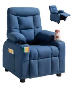 VEVOR Kids Recliner Chair with Adjustable Backrest
