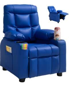 VEVOR Kids Recliner Chair with Adjustable Backrest