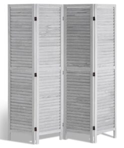 VEVOR 162cm 4-Panel Wood Room Divider