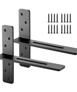 VEVOR 2-Pack 355 mm Heavy-Duty Concealed Floating Shelf Brackets
