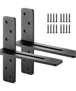 VEVOR 2 Pcs 304.8 mm Heavy-Duty Concealed Floating Shelf Brackets