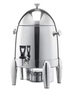 VEVOR 12L Stainless Steel Beverage Dispenser for Hot Tea & Cold Drinks with No-Drip Spigot and Ice Tube