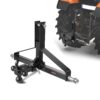 VEVOR Heavy Duty 3 Point Trailer Hitch Receiver Adapter for 50 mm Tractors