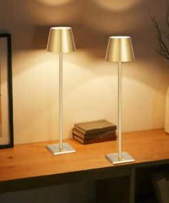 VEVOR 2PCS Rechargeable Cordless Table Lamps with Adjustable Height