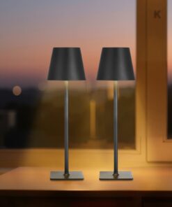 VEVOR 2-Pack Cordless Rechargeable Table Lamps
