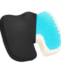 VEVOR Ergonomic Cooling Gel & Memory Foam Seat Cushion for Pressure Relief