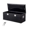 VEVOR 1219x495x444 mm Heavy Duty Aluminum Truck Tool Box with Dual Locks for Pickup