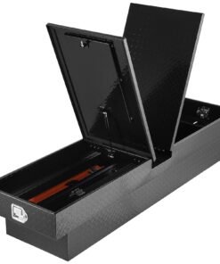 VEVOR 178x51x33 cm Izturīga Alumīnija Kravas Kastes Instrumentu Kaste ar Slēdzeni un Ūdensizturīgu Dizainu