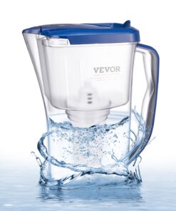 VEVOR 2.1L Water Filter Pitcher with 5-Stage Filtration