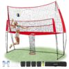 VEVOR Portable 2 in 1 Volleyball Training Net with Adjustable Height 224m