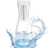 VEVOR 6 Cup Glass Water Filter Pitcher