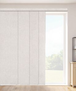 Дорожечные жалюзи VEVOR Светло-серого цвета с Затемняющими панелями