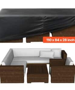 Водонепроницаемый Чехол Для мебели для патио VEVOR 280x213x71 см