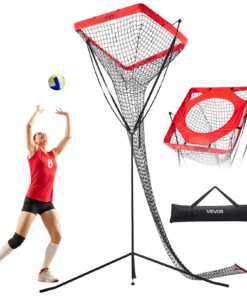 Регулируемая Тренировочная Сетка Волейбольного Сеттера VEVOR с Тканевой Мишенью