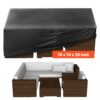 VEVOR 188x188x71 cm Waterproof Outdoor Furniture Cover