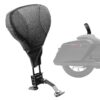 VEVOR Detachable Rider Backrest Sissy Bar for Harley Touring 20092024 with Docking Kit