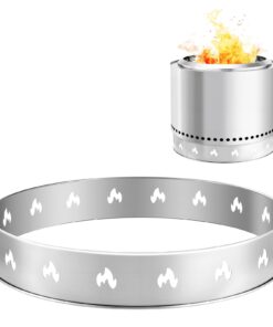 VEVOR Stainless Steel Fire Pit Stand for 68.6 cm Solo Stove Bonfire – Rust-Resistant