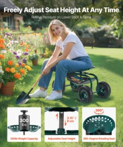 Tool Tray & 25cm All-Terrain Wheels