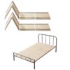 VEVOR Twin Size Foldable 10mm Pine Plywood Bunkie Board with 8 Slats  Straps for Mattress Support
