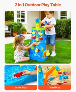 Double-Sided Sensory Play Table